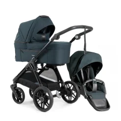 Emmaljunga Sento Pro, Flat +, Urban Forest, komplett barnevogn Clearance