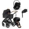 Emmaljunga Sento Pro, 4in1, Ergo+, Outdoor Black inkl. Cybex Cloud G + Base