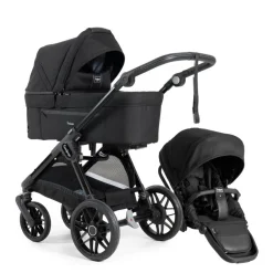 Emmaljunga Sento Pro Urban Ergo+, All Black + Cloud G inkl. Base Best