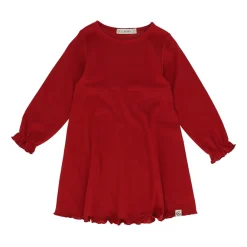 Gullkorn Eno Kjole, Design, Dyp Rød Discount