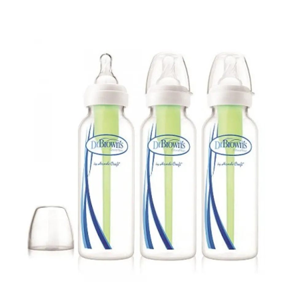 Flaske, Dr.Brown, Standard, 120ml, 3pk New