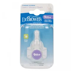 Flaskesmokk, Dr.Brown, Standard, Str 4, 9 mnd+ New