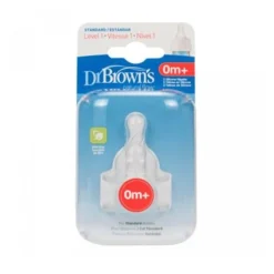 Flaskesmokk, Dr.Brown, Standard, Str1, 0mnd+, 2pk Best