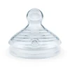 NUK Flaskesmokk, , Nature Sense, Silicone, S/0-6 mnd- 2pk Clearance