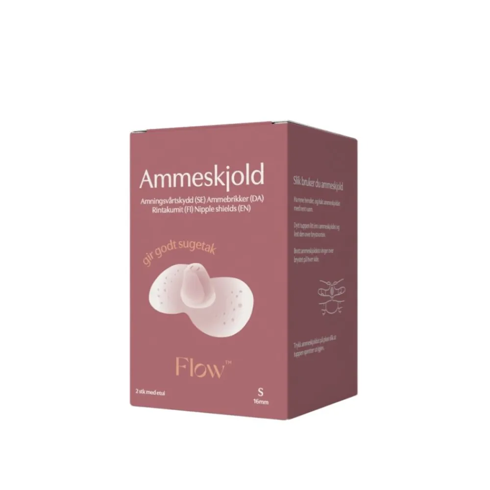 Flow Ammeskjold, Silikon, Str S, 2pk