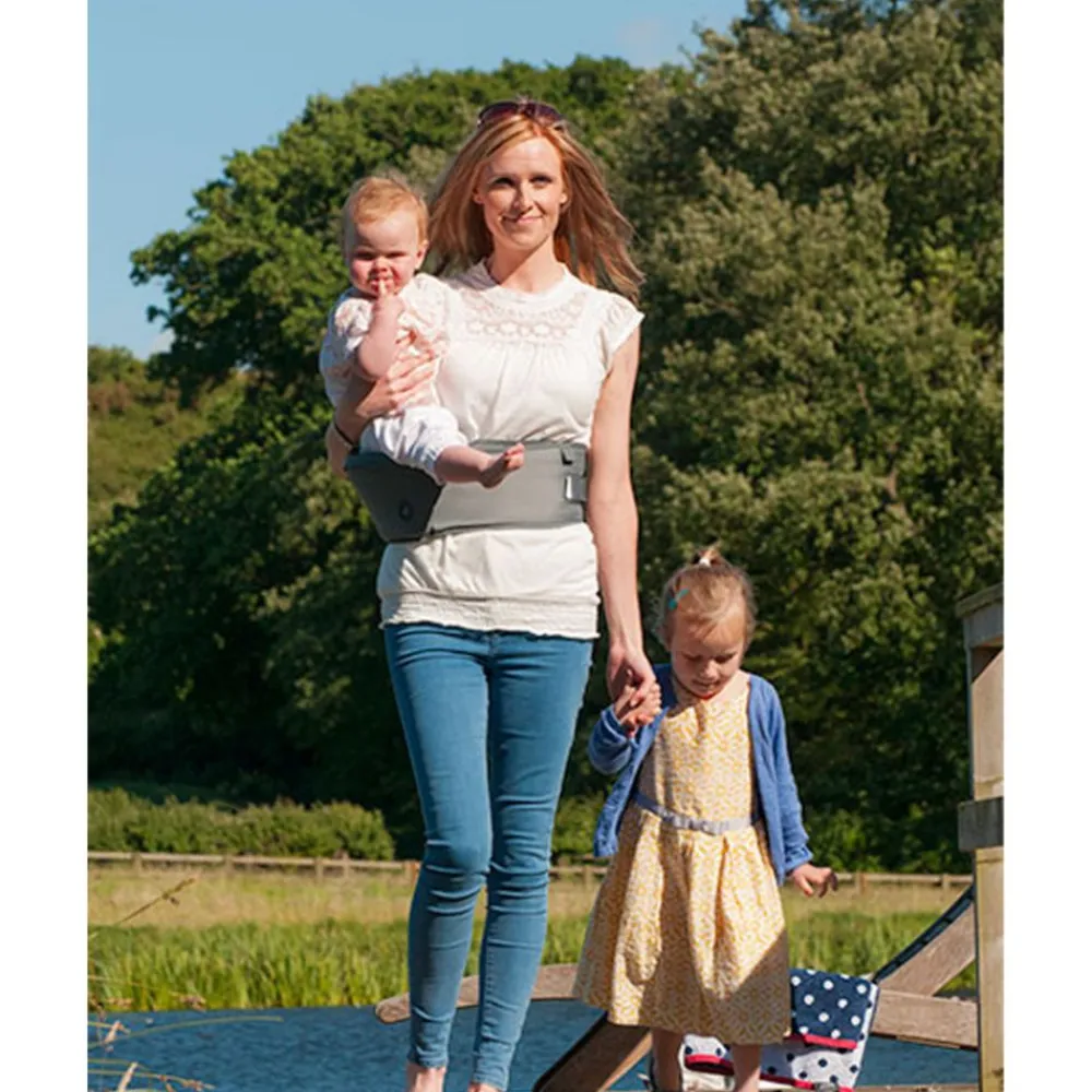 Forlengelsesbelte, Hipseat, Denim Black Best