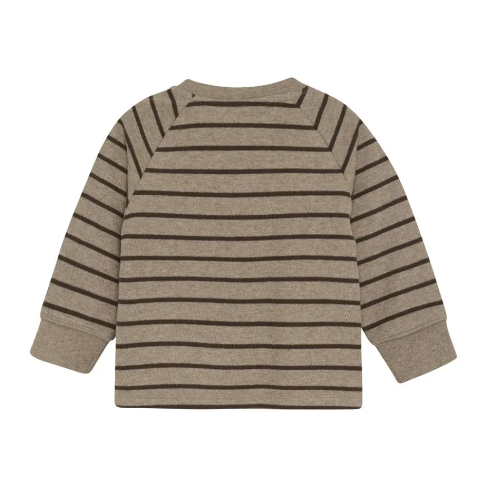 Genser, EnFant, LS Stripe, Pine Bark Discount