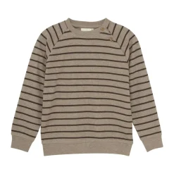 Genser, EnFant, Stripe, Pine Bark Best