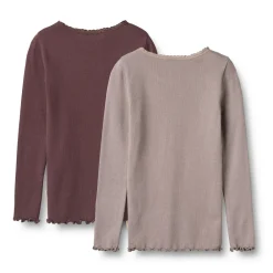 Wheat Genser 2pk, , Reese, Purple Fudge Discount