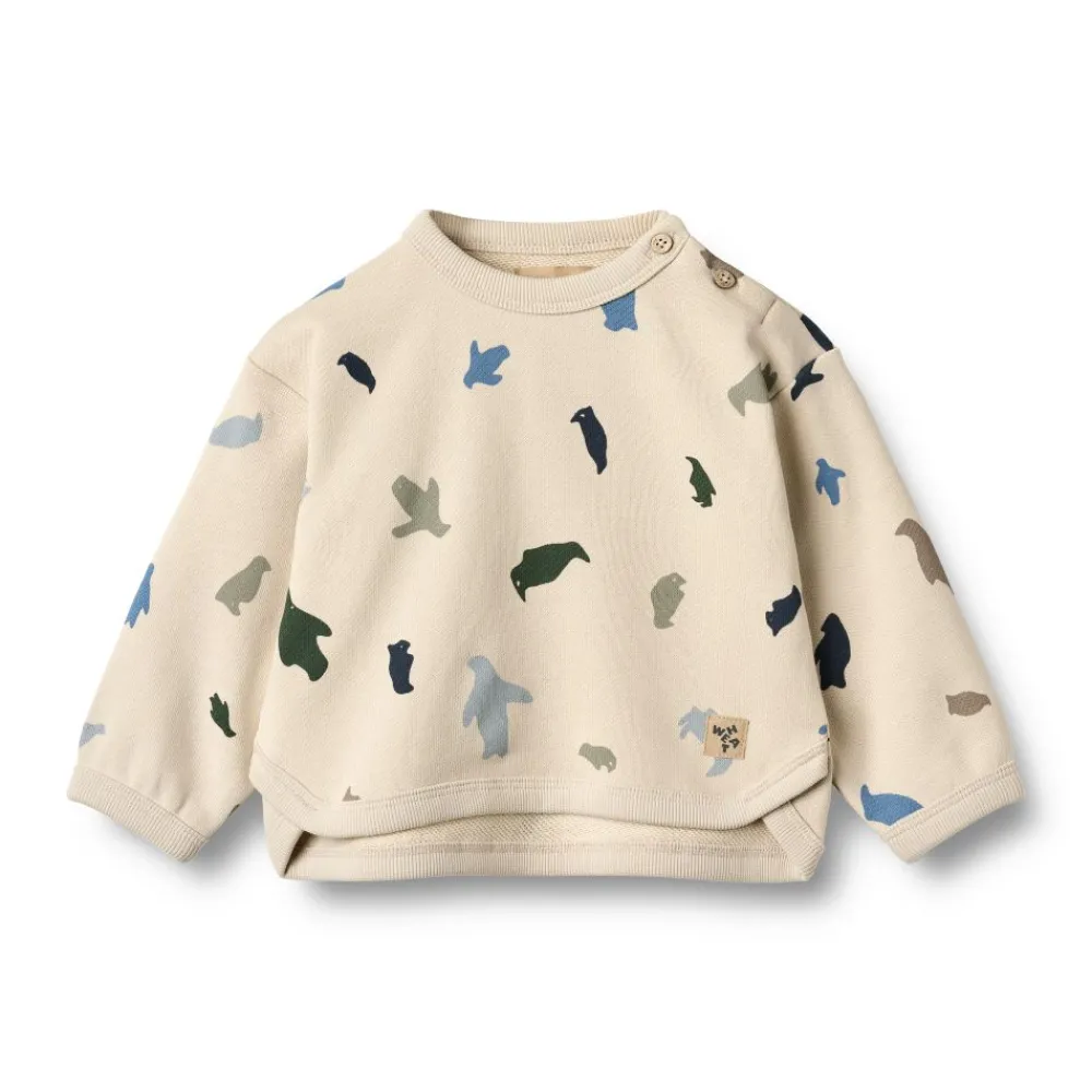 Wheat Genser, , Emery, Offwhite Penguins New