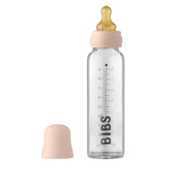 Bibs Glassflaske, , Latex, 225ml, Blush