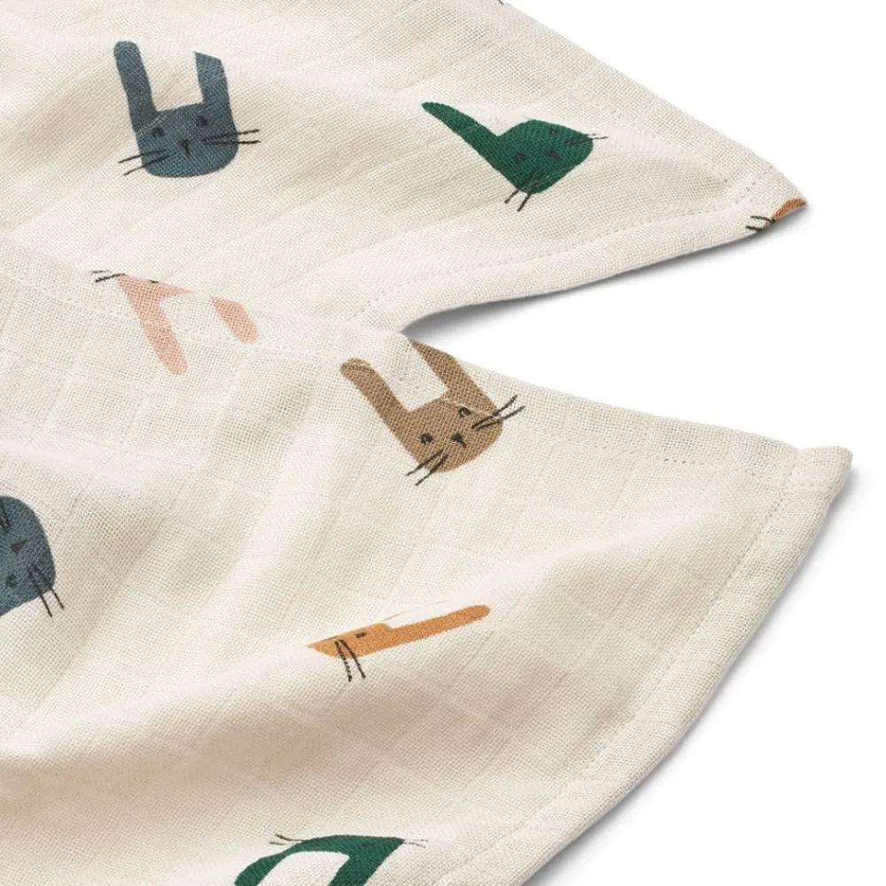 Liewood Gulpeklut, , Lewis, 2pk, Bunny / Sandy New