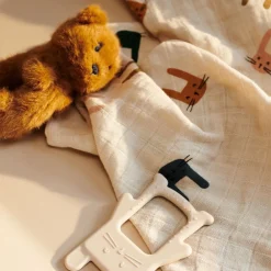 Liewood Gulpeklut, , Lewis, 2pk, Bunny / Sandy New