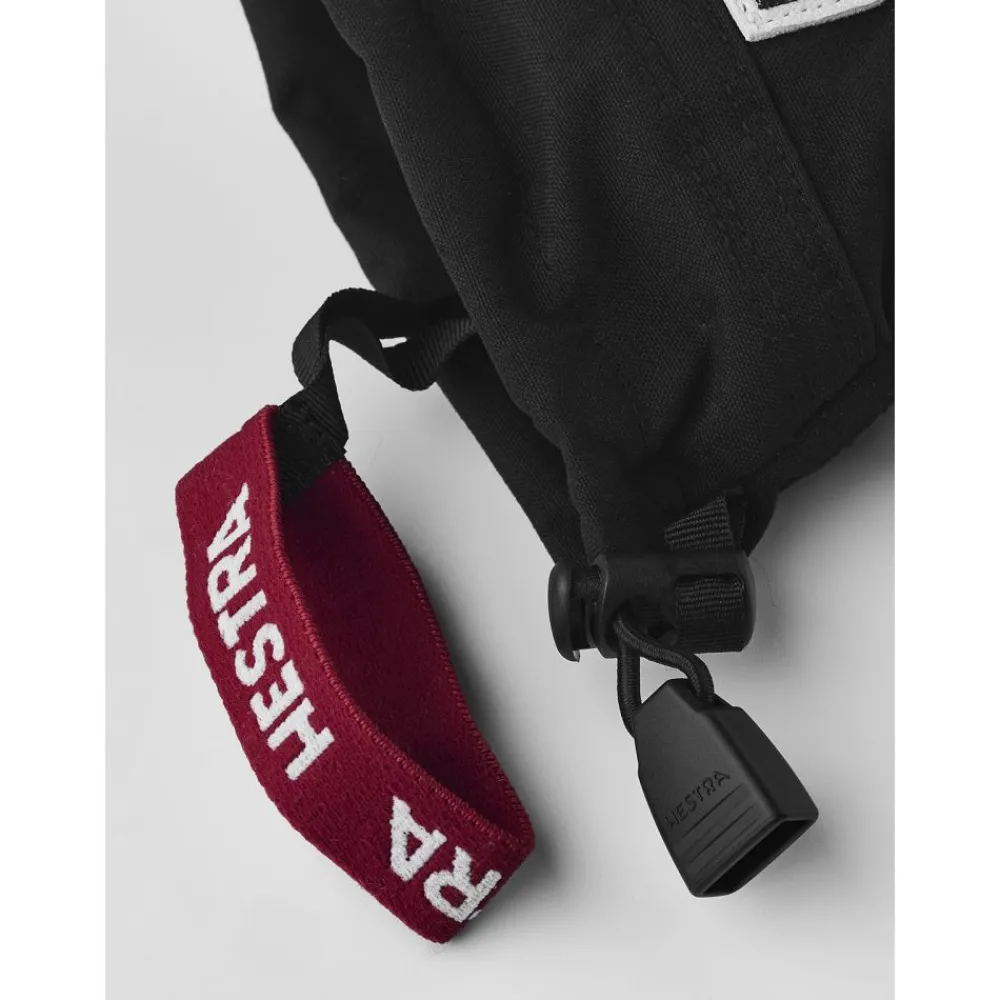 Hestra Hansker, , Army Leather Heli Ski Jr, Sort