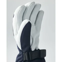 Hestra Hansker, , Army Leather Heli Ski Jr, Navy New