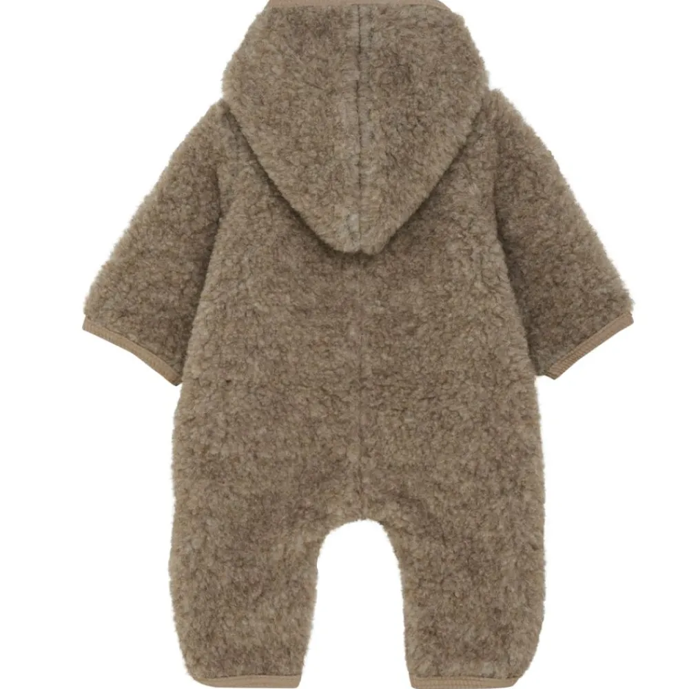 Huttelihut Heldress, , Wool Teddy w. Lin, Camel Melange Hot