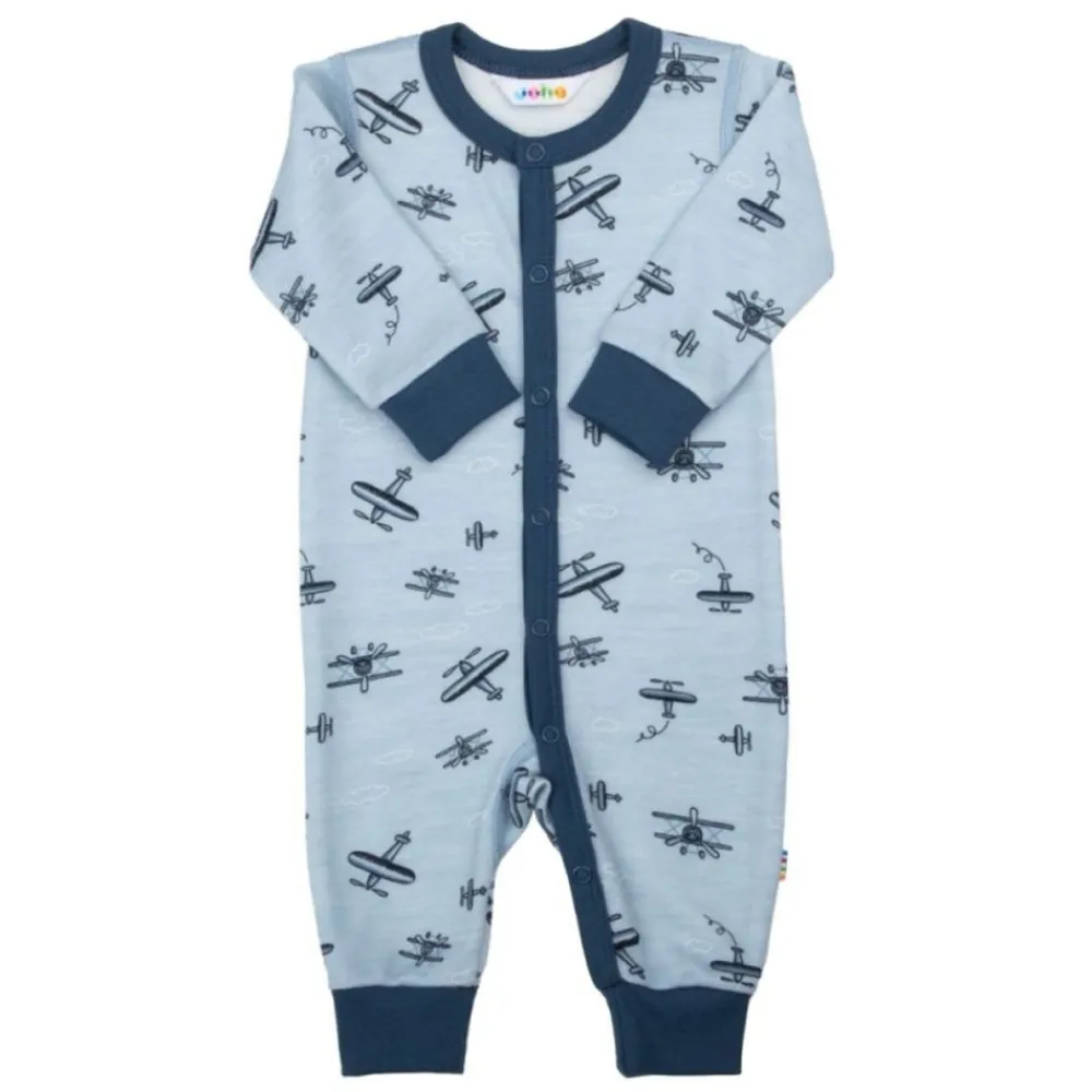 Joha Heldress, , Ull/Bambus, Fly, Light Blue Clearance