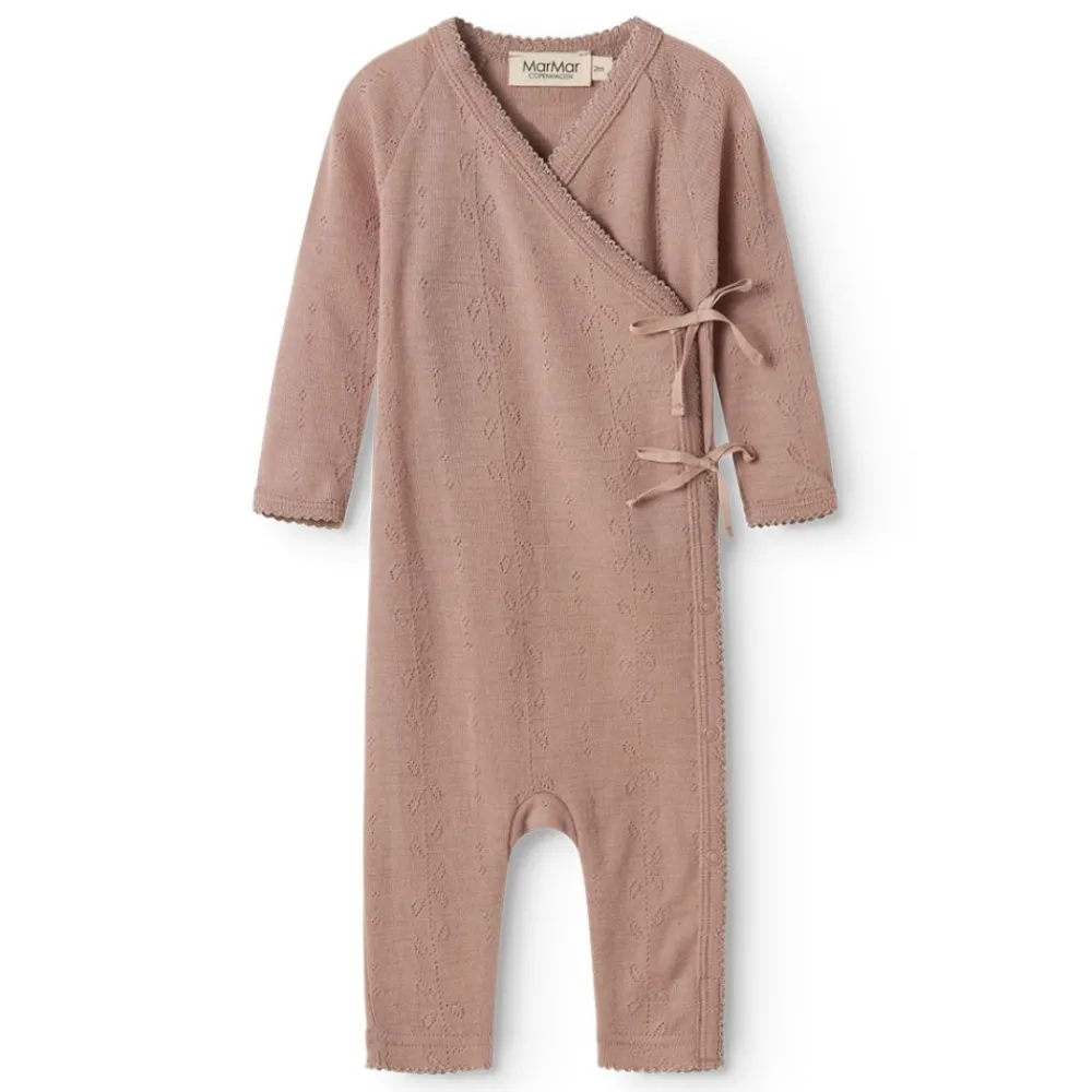 Marmar Heldress, , Wool Pointelle, Rula, Burnt Rose Sale