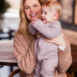 Voksi Heldress, ® Wool Fleece, Soft Grape New