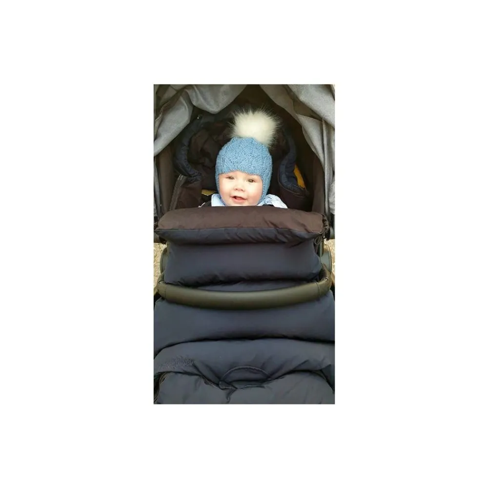 4ME Helledussen vinter Vognpose - Midnight Grey Clearance