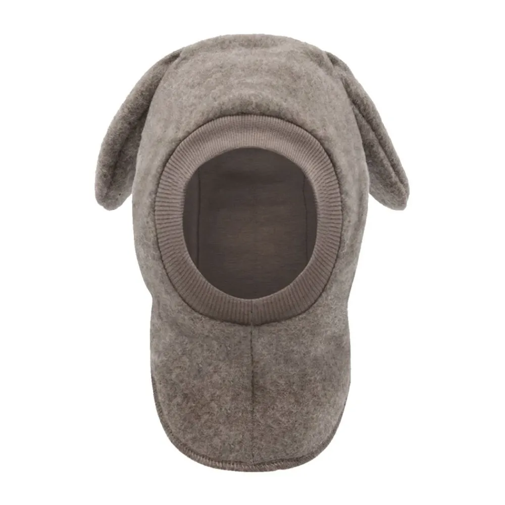 Hust & Claire Hust&Claire Balaclava Femi, Merinoull, Deer Melange