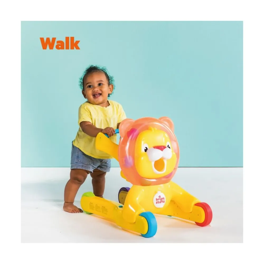 3-in-1 Step 'n Ride Lion, Bright Starts