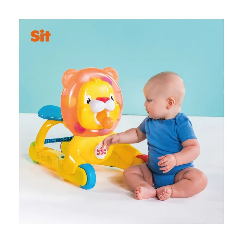 3-in-1 Step 'n Ride Lion, Bright Starts