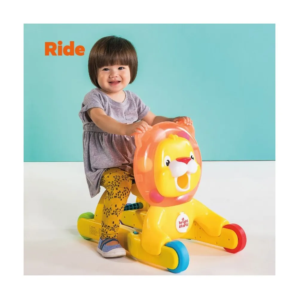 3-in-1 Step 'n Ride Lion, Bright Starts
