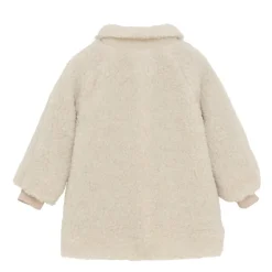 Huttelihut Jakke, , Wool Teddy w. Lining, Cement Best