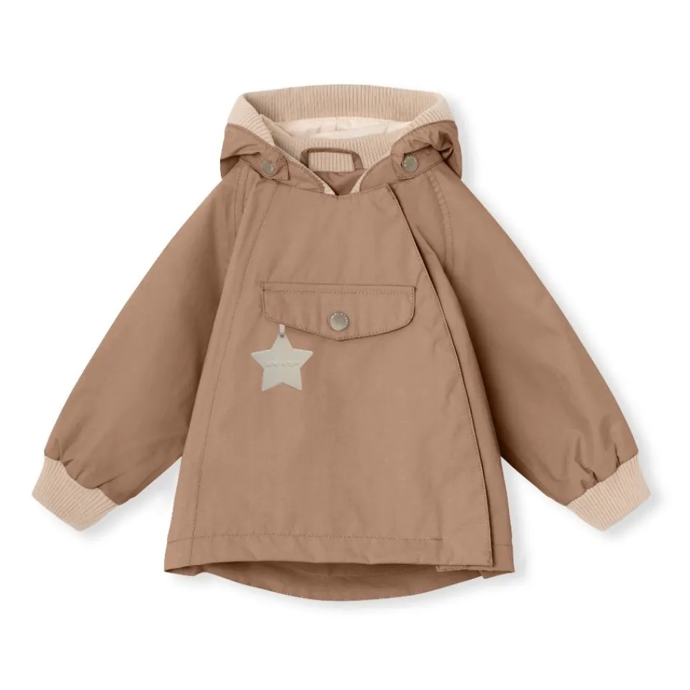 MINI A TURE Jakke, , Mat Wai, Beaver Brown New