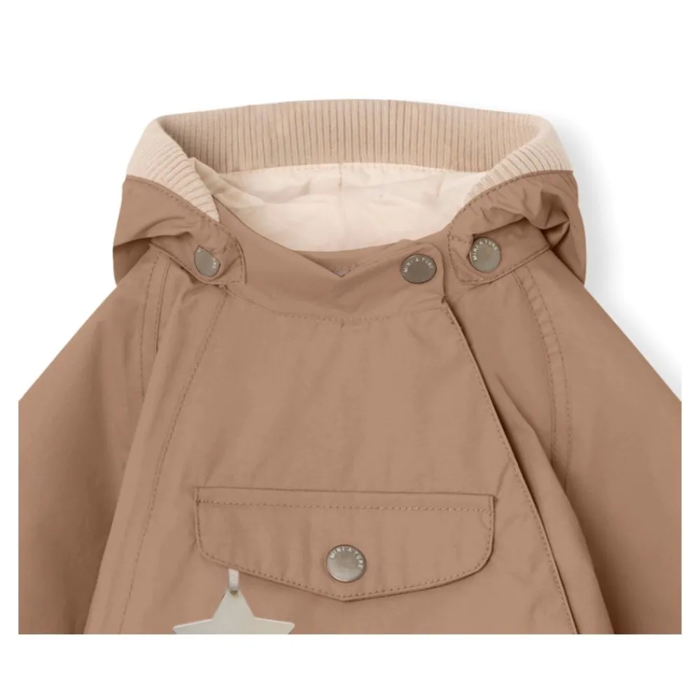 MINI A TURE Jakke, , Mat Wai, Beaver Brown New