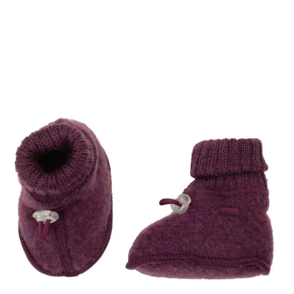 Joha Booties Soft Merinoull, Colorful, Plum Sale