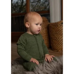 Joha Heldress Merinoull, Colorful, Drk.Olive Best