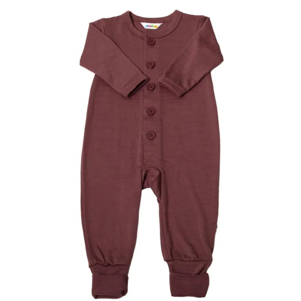 Joha Jumpsuit w/2in1 foot, , Wool, Bordeaux Clearance
