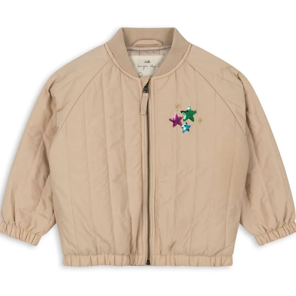 Konges Sløjd Juno Sequin Bomber Jacket, , Frappè