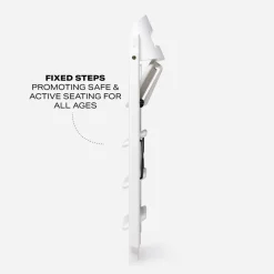 KAOS KLAPP®, Barnestol, Bøk, Hvit Hot