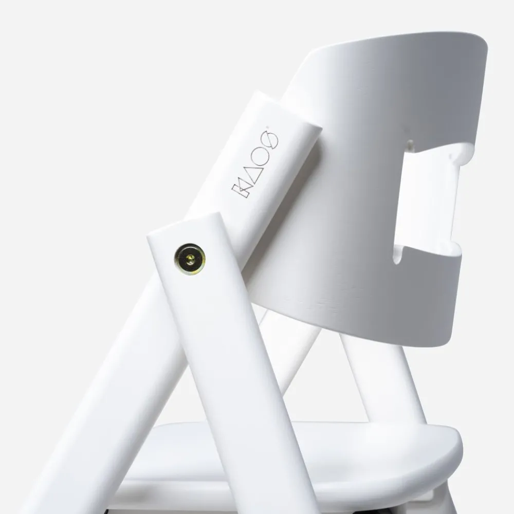 KAOS KLAPP®, Barnestol, Bøk, Hvit Hot