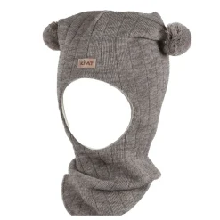 Kivat Balaclava Ull m/logo, Beige Hot