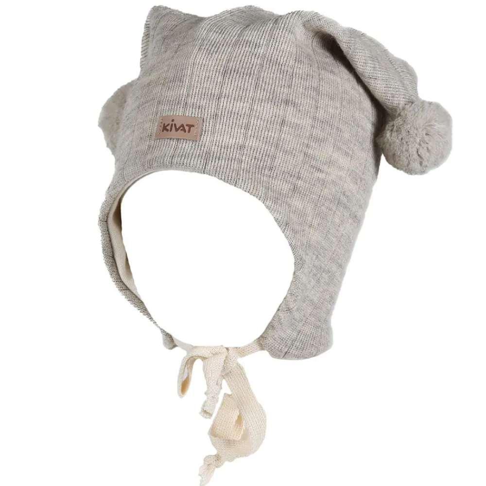 Kivat Lue m/knyting ULL, Sand Best