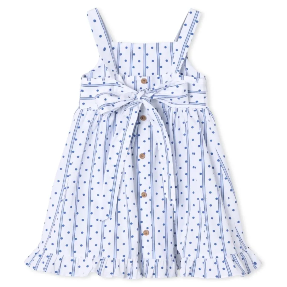 Kjole, Fliink, Polka, Cloud Dancer Dot Hot