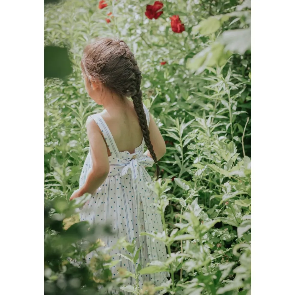 Kjole, Fliink, Polka, Cloud Dancer Dot Hot