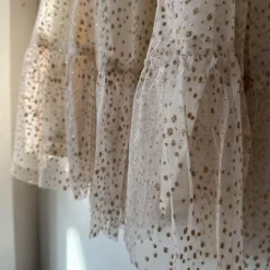 Huttelihut Kjole, , Gold Tulle, Eggnog Outlet