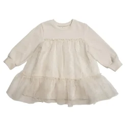 Huttelihut Kjole, , Parti, Ash Off White Clearance