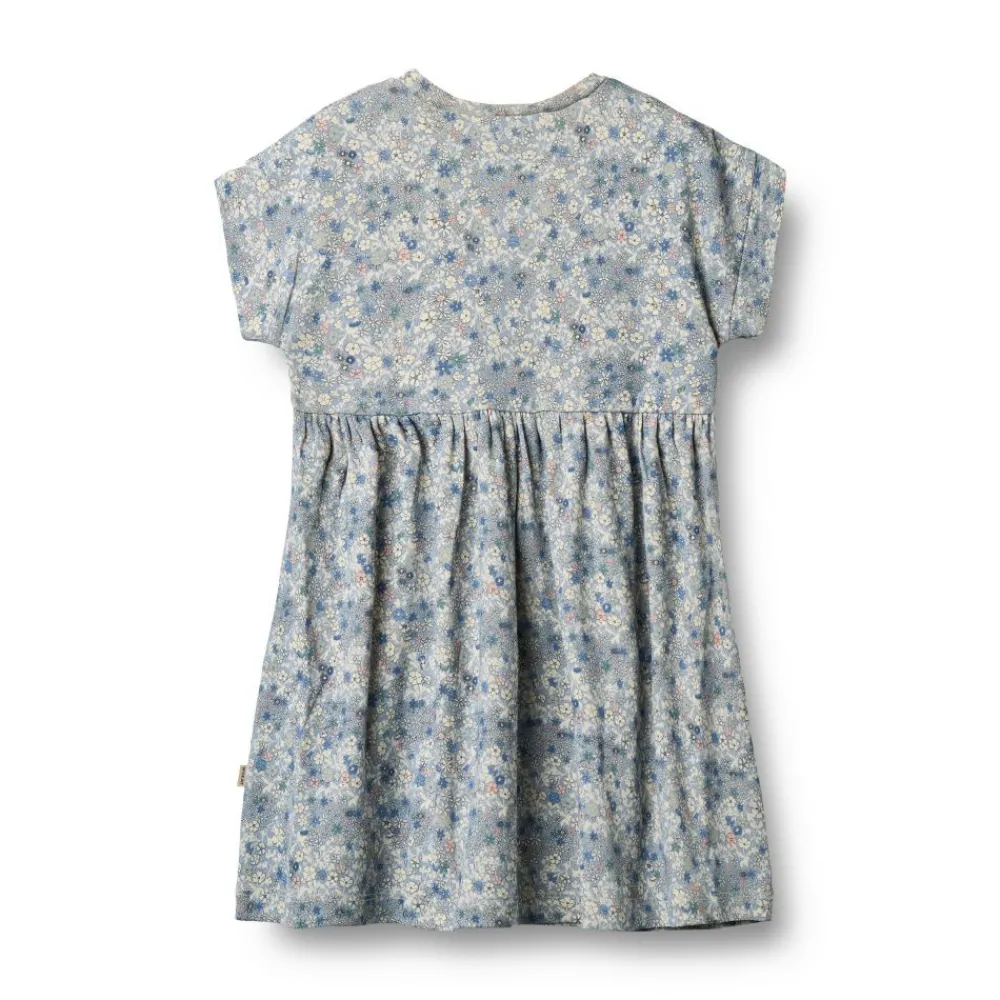 Wheat Kjole, , Emilie, Blue Summer Flowers Outlet