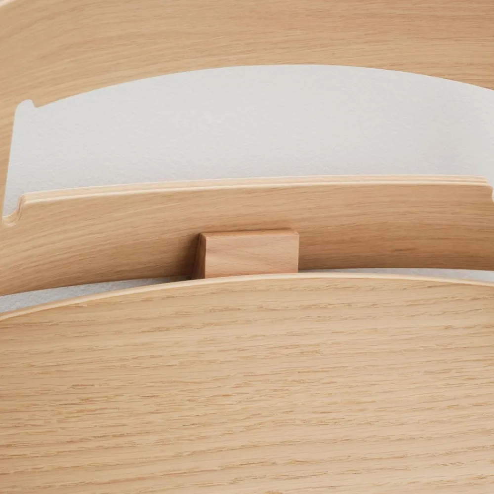 Klapp Veggkrok, Kaos, Natural (Beech) New