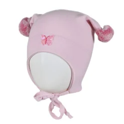 Kivat Knytelue, , Bomull, Sommerfugl, Lys Rosa Hot