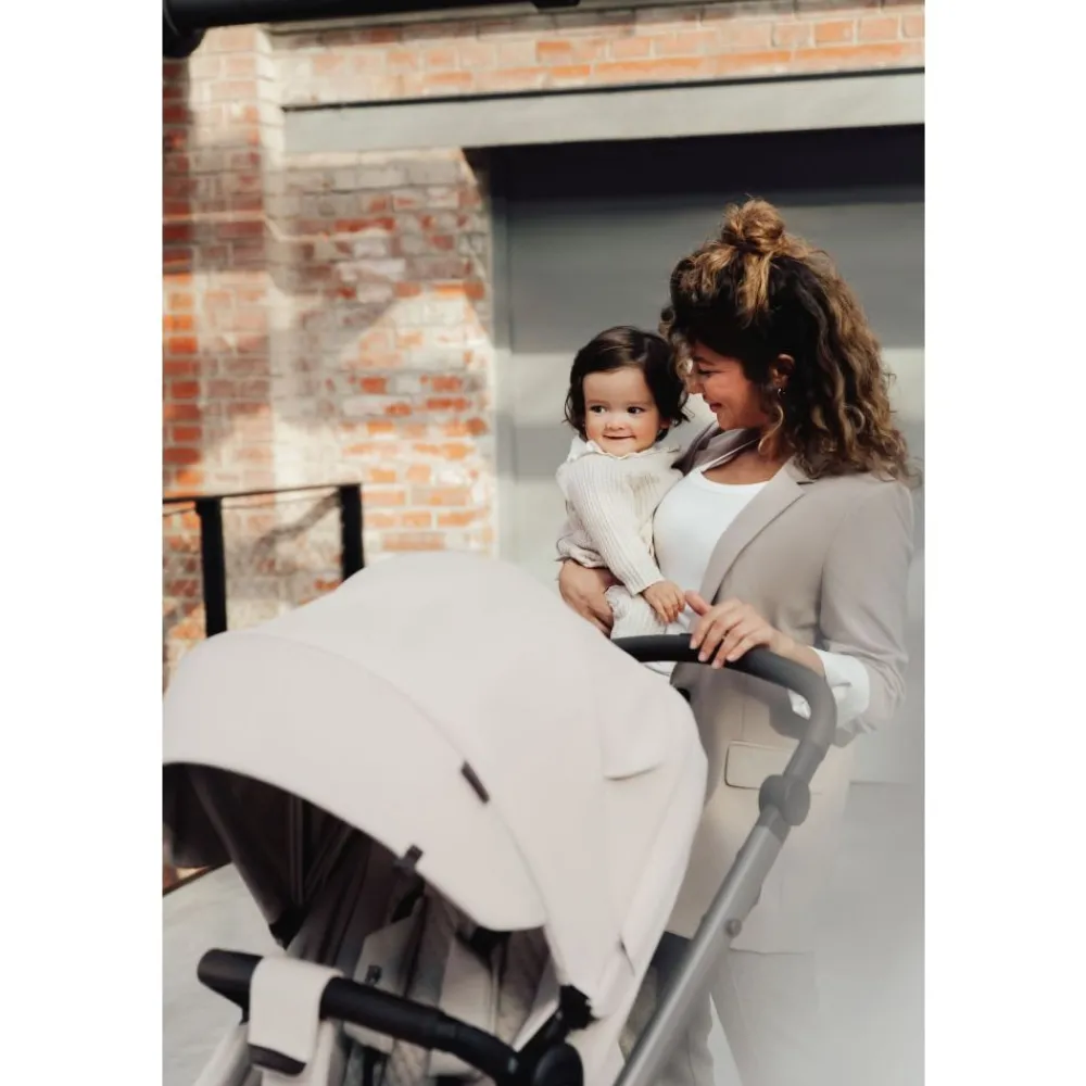 Britax Komplett Barnevogn, , Smile 5Z, Soft Taupe + Baby-Safe Pro + Base 5Z Vario Outlet