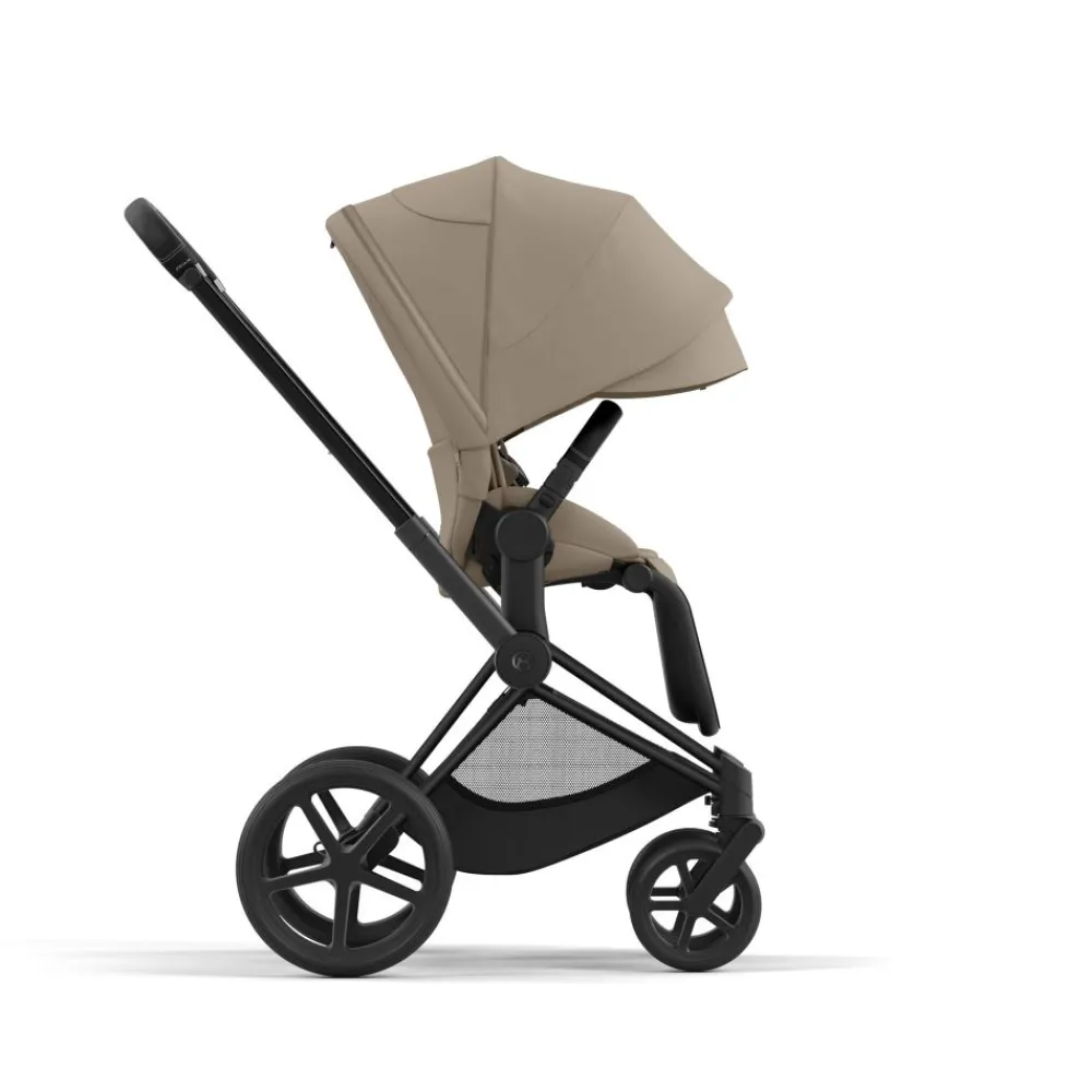 Cybex Komplett barnevogn, , Priam, Matt Black/Cozy Beige Hot
