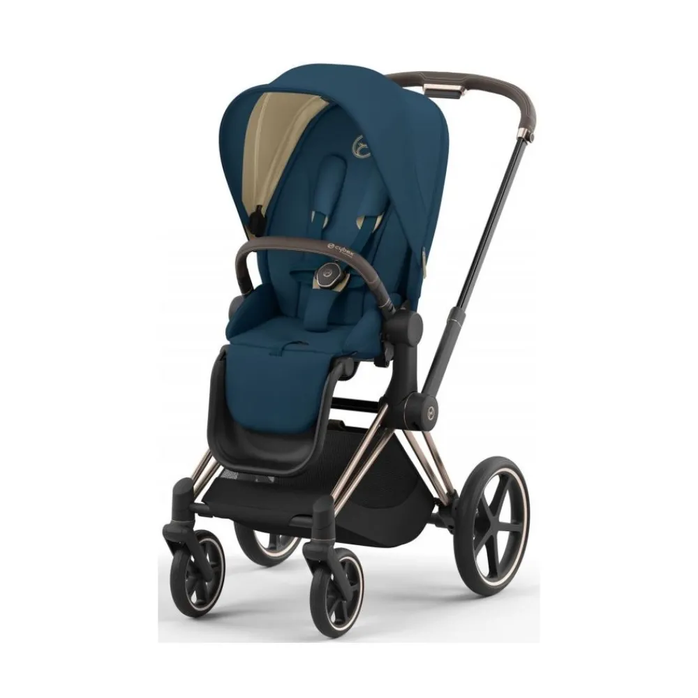 Cybex Komplett barnevogn, , Priam, Rose Gold/Mountain Blue Clearance