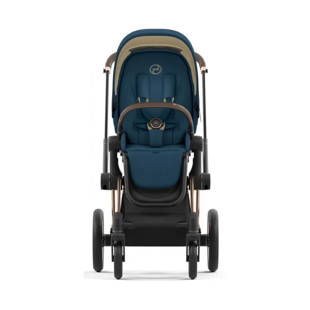 Cybex Komplett barnevogn, , Priam, Rose Gold/Mountain Blue Clearance